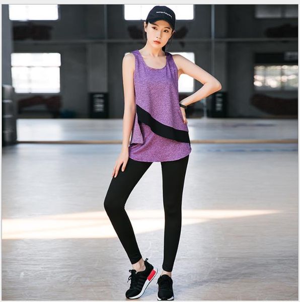 yoga suit two-piece ladies fitness sportswear leave two-piece pants spring and autumn dance exercise gong suit, White;black
yoga suit two-piece ladies fitness sportswear leave two-piece pants spring and autumn dance exercise gong suit, White;black