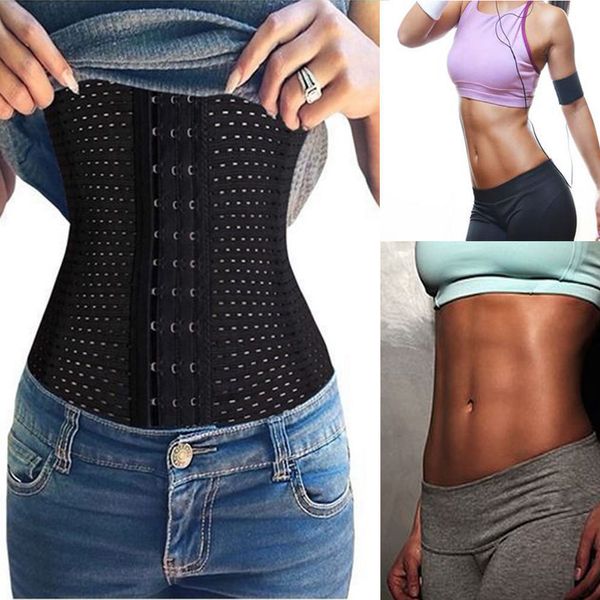 hirigin shapers women breathable waist shapers rubber waist trainer cincher underbust corset body shaper shapewear, Black;white 
hirigin shapers women breathable waist shapers rubber waist trainer cincher underbust corset body shaper shapewear, Black;white