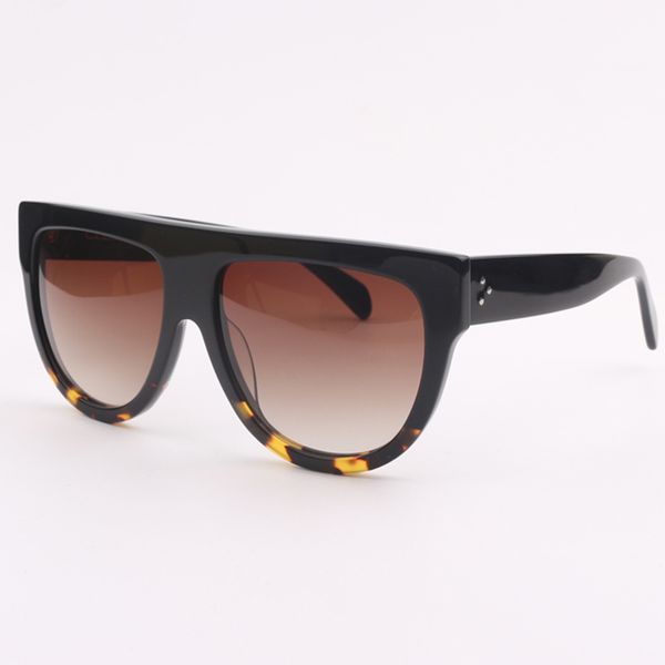 men sunglasses fashion half leopard oversized frame flat sunglasses with brown gradient lens women sunglasses 41026, White;black
men sunglasses fashion half leopard oversized frame flat sunglasses with brown gradient lens women sunglasses 41026, White;black