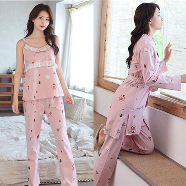 sexy цветочных печатей хлопка материнство уход пижама весна грудное ночное для беременных женщин беременности пижамы, White
sexy цветочных печатей хлопка материнство уход пижама весна грудное ночное для беременных женщин беременности пижамы, White