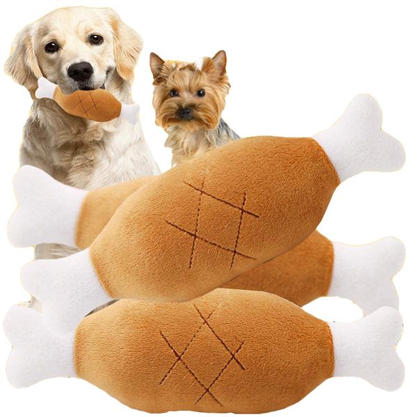 seis 2pack chicken leg plush toy pet squeaker toy dog cat chewing toys dog vocal toy for small medium large dog pets
seis 2pack chicken leg plush toy pet squeaker toy dog cat chewing toys dog vocal toy for small medium large dog pets