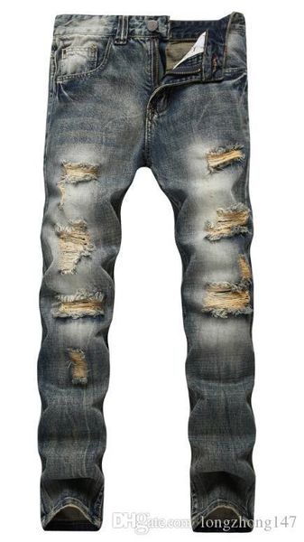 rippid jeans мужские узкие джинсы fit biker брюки denim мужчины модельер плиссированные брюки человек прямые джинсы ностальгические отверсти, Blue
rippid jeans мужские узкие джинсы fit biker брюки denim мужчины модельер плиссированные брюки человек прямые джинсы ностальгические отверсти, Blue