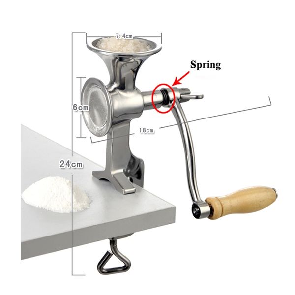 full stainless steel classical kitchen tool manual poppy mill grain seeds mill hand operated nut grinder and spice grinder other kitchen di
full stainless steel classical kitchen tool manual poppy mill grain seeds mill hand operated nut grinder and spice grinder other kitchen di