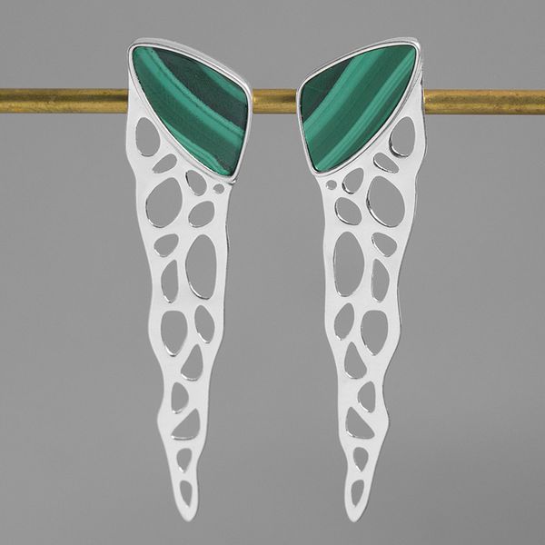 inature 925 sterling silver green malachite mountain river leaf drop earrings for women jewelry accessories gifts sh190721, Golden;silver
inature 925 sterling silver green malachite mountain river leaf drop earrings for women jewelry accessories gifts sh190721, Golden;silver