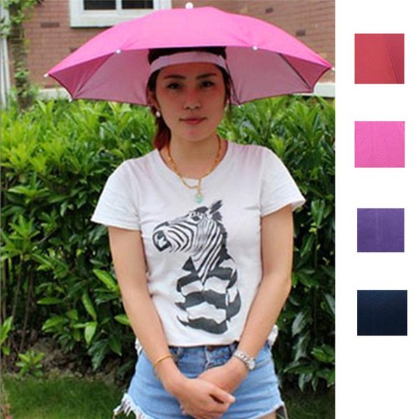 portable outdoor sports 55cm umbrella hat cap folding women men umbrella fishing hiking cycling caps headwear #2m11, Black
portable outdoor sports 55cm umbrella hat cap folding women men umbrella fishing hiking cycling caps headwear #2m11, Black