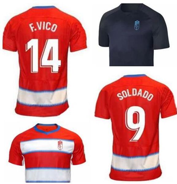 granada customized 19-20 soldado 9 thai quality soccer jerseys shirts wear a.puertas 10 herrera 21 victordiaz 16 f.vico 14 quini 17 football, Black;yellow
granada customized 19-20 soldado 9 thai quality soccer jerseys shirts wear a.puertas 10 herrera 21 victordiaz 16 f.vico 14 quini 17 football, Black;yellow
