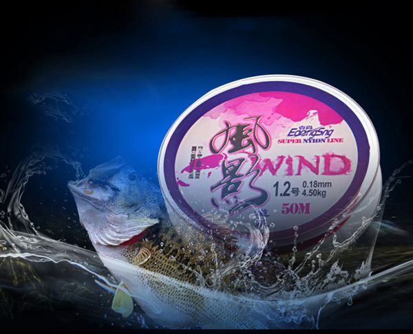 50m red main line tackle fishing line wind shadow 50 meters nylon equipo de pesca competitive hand fishing main line gear
50m red main line tackle fishing line wind shadow 50 meters nylon equipo de pesca competitive hand fishing main line gear