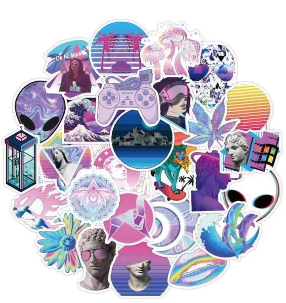 50 steam wave graffiti stickers vsco aesthetic stickers luggage compartment notebook scooter guitar waterproof stickers
50 steam wave graffiti stickers vsco aesthetic stickers luggage compartment notebook scooter guitar waterproof stickers