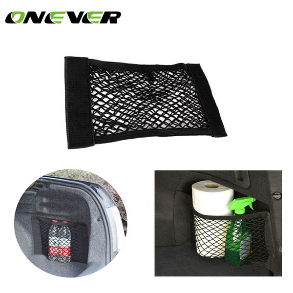 onever car rear trunk storage bag fixing mesh trunk elastic pocket net bag auto storage cage car organizer
onever car rear trunk storage bag fixing mesh trunk elastic pocket net bag auto storage cage car organizer