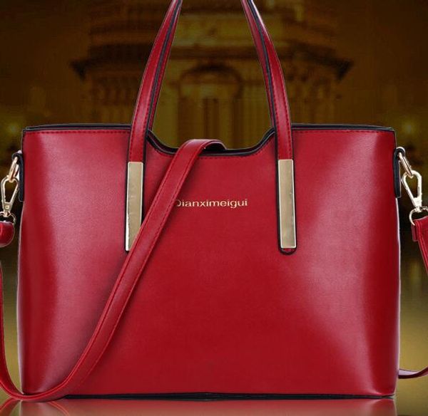 luxury foreign trade wholesale women's bag european and american fashion solid color pu shoulder bag simple handbag factory direct
luxury foreign trade wholesale women's bag european and american fashion solid color pu shoulder bag simple handbag factory direct