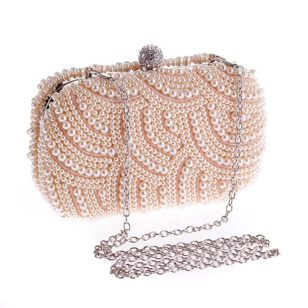 hand made luxury pearl clutch bags women purse diamond chain white evening bags for party wedding black bolsa feminina
hand made luxury pearl clutch bags women purse diamond chain white evening bags for party wedding black bolsa feminina