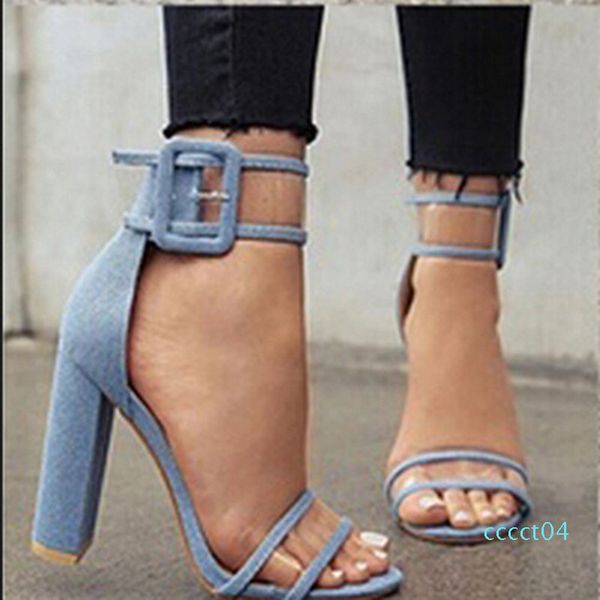 xingdeng ladies bandage transparent summer party flock sandal shoes 35-42 sizewomen ankle strap high heel sandals shoes ct4, Black
xingdeng ladies bandage transparent summer party flock sandal shoes 35-42 sizewomen ankle strap high heel sandals shoes ct4, Black
