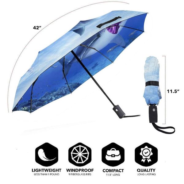 crazy shark creative men's and women's automatic three fold umbrella rainy day colorful fashion umbrella umbrellas
crazy shark creative men's and women's automatic three fold umbrella rainy day colorful fashion umbrella umbrellas