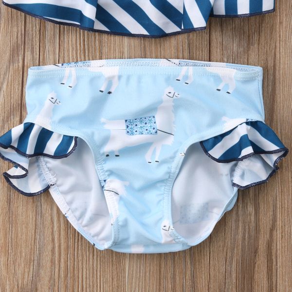 2019 summer newborn baby kid girl alpaca striped swimwear bikini ruffle tankini swimsuit swimming
2019 summer newborn baby kid girl alpaca striped swimwear bikini ruffle tankini swimsuit swimming