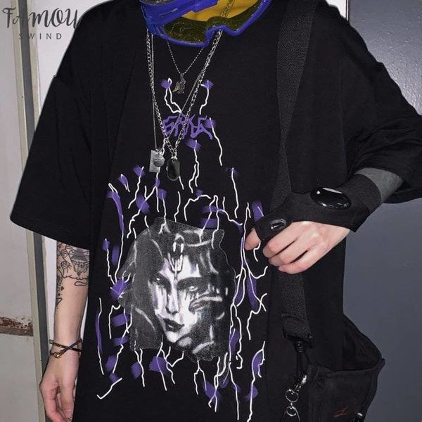 women hip hop fashion gothic horror t shirt satantic short sleeve printing tshirt female men oversize harajuku 90s cap sleeve tees, White
women hip hop fashion gothic horror t shirt satantic short sleeve printing tshirt female men oversize harajuku 90s cap sleeve tees, White