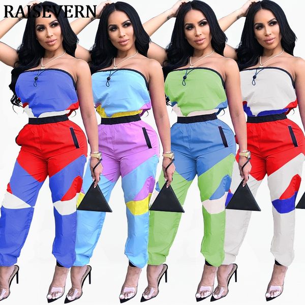 women off shoulder patchwork pocket jumpsuit streetwear summer casual loose fitness sport playsuit femme romper suit, White
women off shoulder patchwork pocket jumpsuit streetwear summer casual loose fitness sport playsuit femme romper suit, White