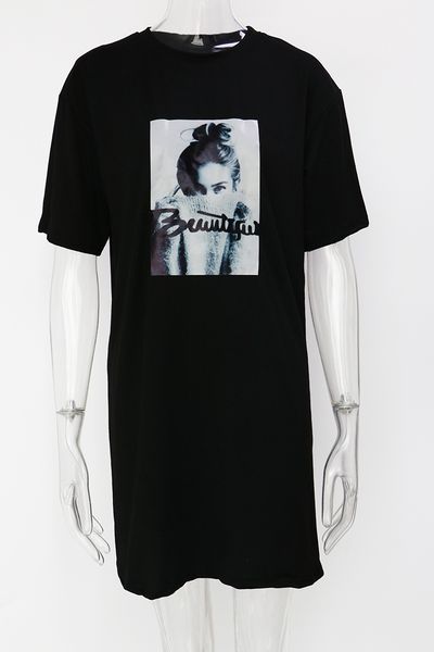 summer tshirt dress women short sleeve white black designer dress casual loose clothes vestidos party dresses plus size 4xl girls 11, Black;gray
summer tshirt dress women short sleeve white black designer dress casual loose clothes vestidos party dresses plus size 4xl girls 11, Black;gray