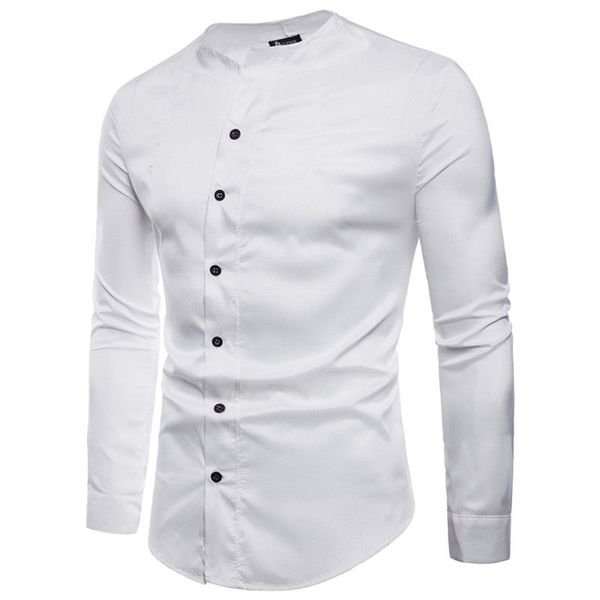 последний стиль мужской slim fit роскошный стильный длинный рукав без воротника мода смарт повседневное платье рубашка топы, White;black
последний стиль мужской slim fit роскошный стильный длинный рукав без воротника мода смарт повседневное платье рубашка топы, White;black