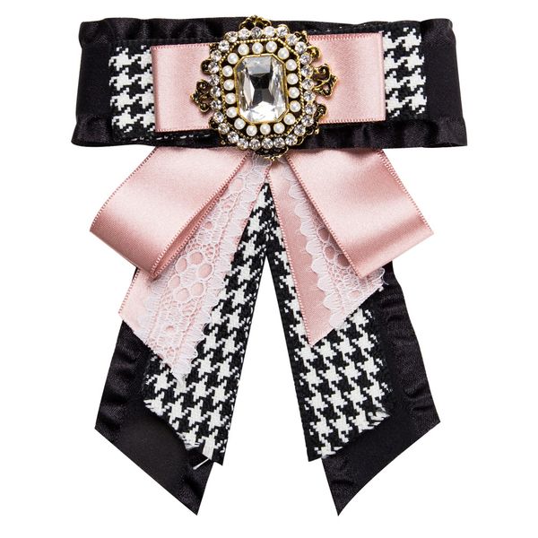 european and american exaggerated diamond brooch multi-layer satin bow brooch female fashion brooch, Gray
european and american exaggerated diamond brooch multi-layer satin bow brooch female fashion brooch, Gray