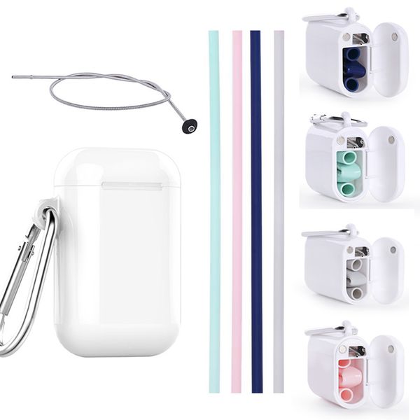 portable folding reusable straws set with case cleaning brush straight tube straws convenient travel office drinking accessories
portable folding reusable straws set with case cleaning brush straight tube straws convenient travel office drinking accessories