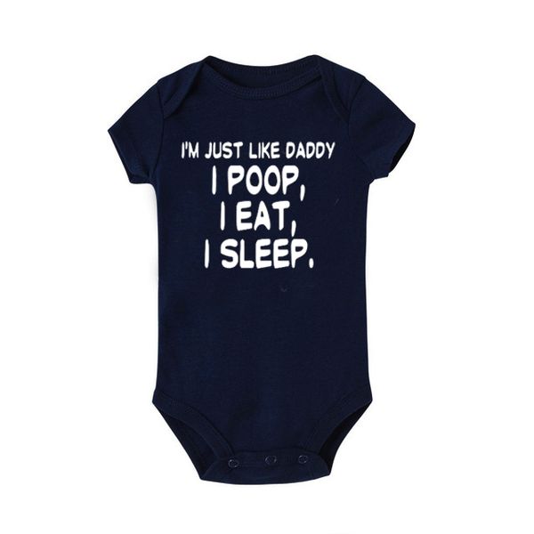 summer baby boys girls clothes i am like daddy printed cotton jumpsuits newborn baby romper outfits 0-24m, White
summer baby boys girls clothes i am like daddy printed cotton jumpsuits newborn baby romper outfits 0-24m, White