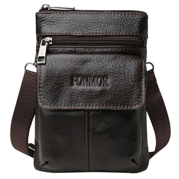 men portable casual bag first layer cowhide mini mobile phone handbags shoulder british fashion simple small messenger canta p2
men portable casual bag first layer cowhide mini mobile phone handbags shoulder british fashion simple small messenger canta p2