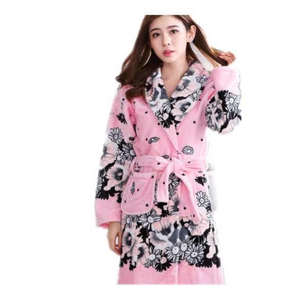 bath robe women winter warm coral fleece women's bathrobe nightgown kimono floral dressing gown sleepwear female home clothes, Black;red
bath robe women winter warm coral fleece women's bathrobe nightgown kimono floral dressing gown sleepwear female home clothes, Black;red