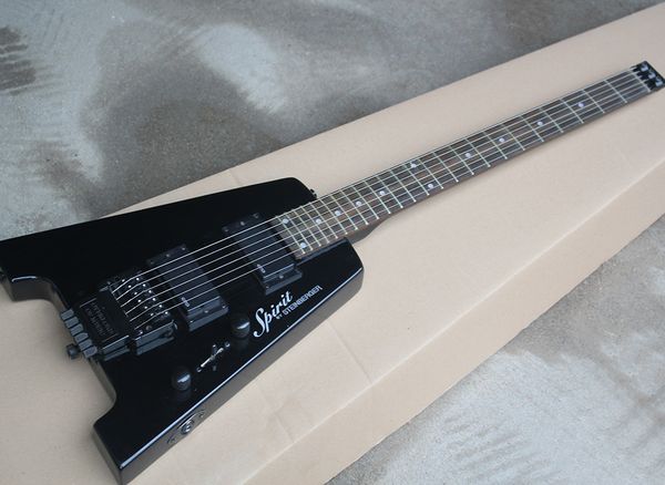 black headless electric guitar with emg pickups,floyd rose,rosewood fretboard,24 frets,can be customized as request
black headless electric guitar with emg pickups,floyd rose,rosewood fretboard,24 frets,can be customized as request