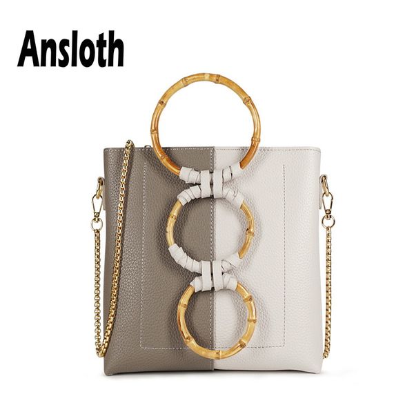 ansloth women bag 2019 luxury wooden handle crossbody bag lady pu leather shoulder female handbag tote hps556
ansloth women bag 2019 luxury wooden handle crossbody bag lady pu leather shoulder female handbag tote hps556