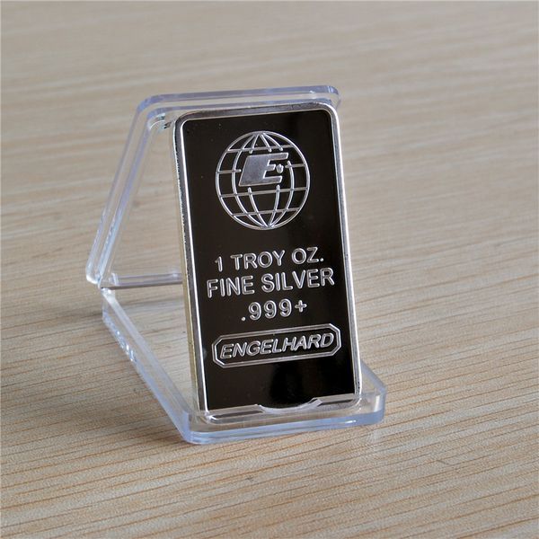 100pcs / серия свободная перевозка груза 1 унция энгельхард марочные серебряные слитки бар dhl
100pcs / серия свободная перевозка груза 1 унция энгельхард марочные серебряные слитки бар dhl