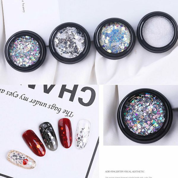 nail glitter sequin set mixed mirror sugar peacock round diy flake decor, Silver;gold
nail glitter sequin set mixed mirror sugar peacock round diy flake decor, Silver;gold