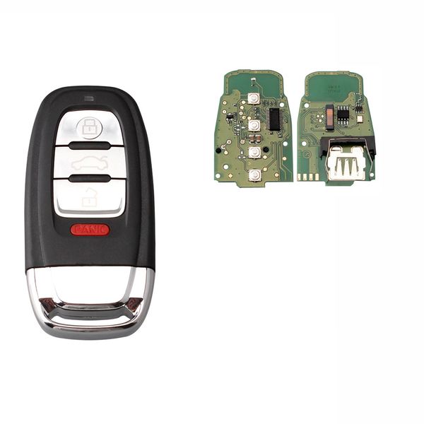 3+1buttons smart remote key keyless fob for audi a q r s tt quattro 2015-2016 for iyzfbsb802 315mhz
3+1buttons smart remote key keyless fob for audi a q r s tt quattro 2015-2016 for iyzfbsb802 315mhz