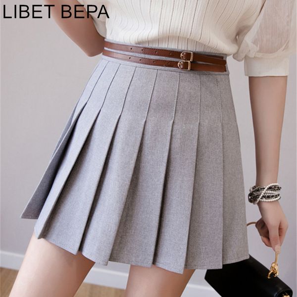 new 2019 spring summer women girls skater skirts preppy style casul fashion a-line pleated sashes high waist mini skirts sk6129, Black
new 2019 spring summer women girls skater skirts preppy style casul fashion a-line pleated sashes high waist mini skirts sk6129, Black