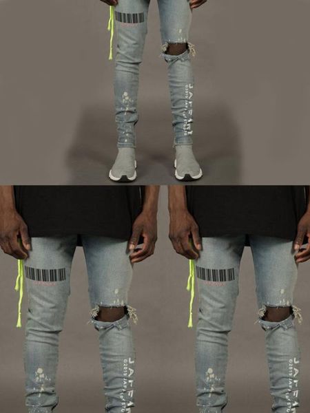 new mens holejeans for men fashion zipper skinny jeans pencil pants and zipper trousers, Blue
new mens holejeans for men fashion zipper skinny jeans pencil pants and zipper trousers, Blue