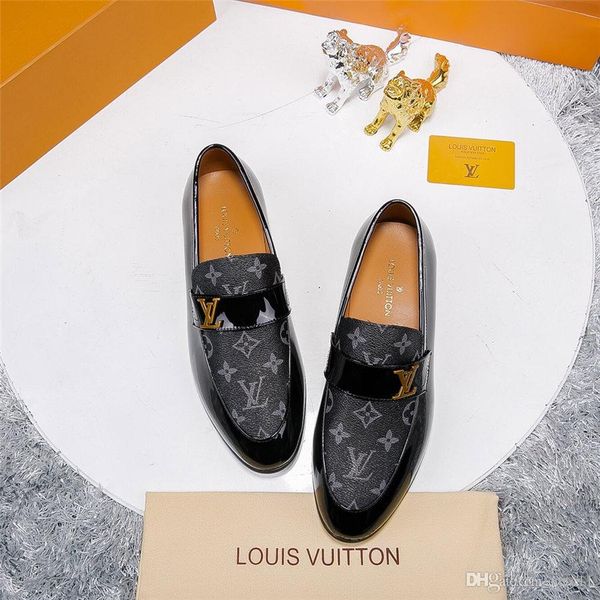 20mm luxury brands leather fashion man business shoes wedding dress suit formal shoes men loafers slip on men shoes madaj, Black
20mm luxury brands leather fashion man business shoes wedding dress suit formal shoes men loafers slip on men shoes madaj, Black