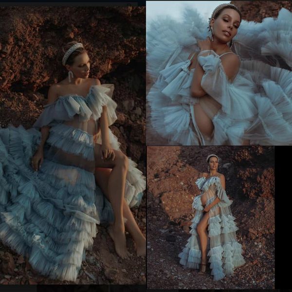 pretty sky blue robe 2020 new ruffles party sleepwear custom made nightgown robes puffy skirt pgraphy boudoir pajamas, White
pretty sky blue robe 2020 new ruffles party sleepwear custom made nightgown robes puffy skirt pgraphy boudoir pajamas, White