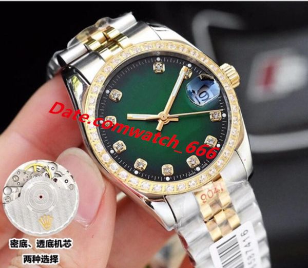 4 style luxury watch two-tone 8215 movement datejust 36mm 178384 diamond dial/bezel automatic 316l mens watches sapphire mirror fashion, Slivery;brown
4 style luxury watch two-tone 8215 movement datejust 36mm 178384 diamond dial/bezel automatic 316l mens watches sapphire mirror fashion, Slivery;brown