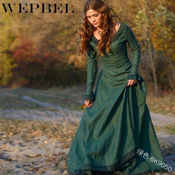wepbel women vintage floral o neck retro ladies dress full sleeve famale plus size long maxi dresses, Black;gray
wepbel women vintage floral o neck retro ladies dress full sleeve famale plus size long maxi dresses, Black;gray