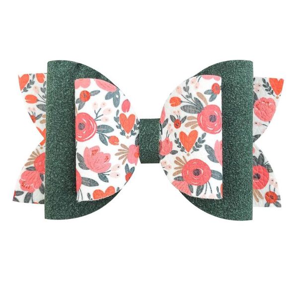 20pcs 4'' glitter hair bows with printed leather flower unicorn hair clips, Slivery;white
20pcs 4'' glitter hair bows with printed leather flower unicorn hair clips, Slivery;white