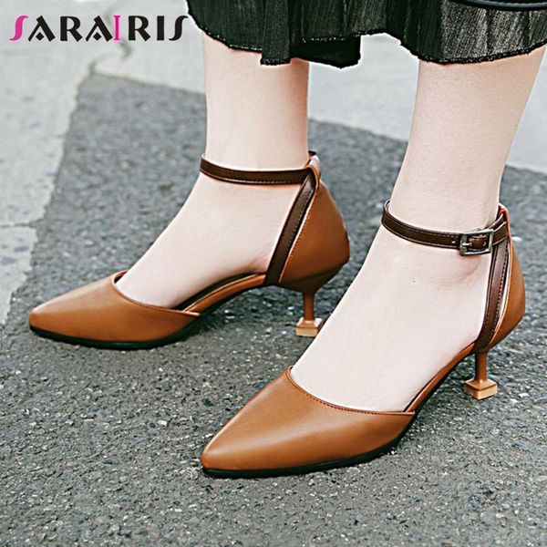 sarairis ladies high thin heels sandals summer concise office sandals women elegant pointed toe shallow shoes woman, Black
sarairis ladies high thin heels sandals summer concise office sandals women elegant pointed toe shallow shoes woman, Black