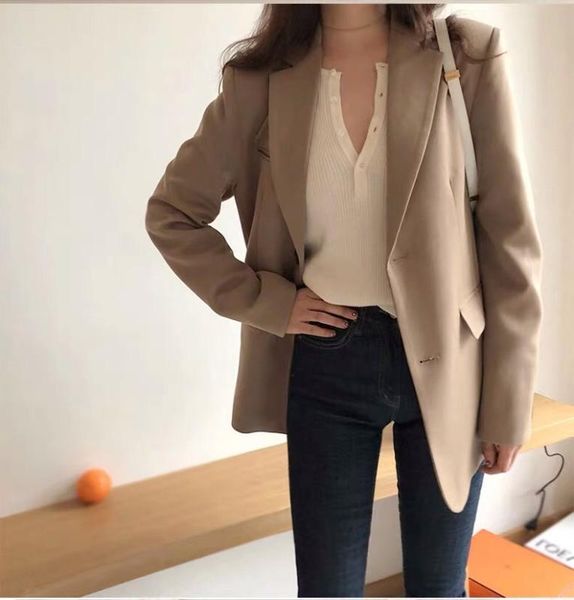 урожай сыпучие дамы blazer casual solid хаки костюм куртка simple chamaras mujer корейский весна осень женская одежда mm60nxz, White;black
урожай сыпучие дамы blazer casual solid хаки костюм куртка simple chamaras mujer корейский весна осень женская одежда mm60nxz, White;black