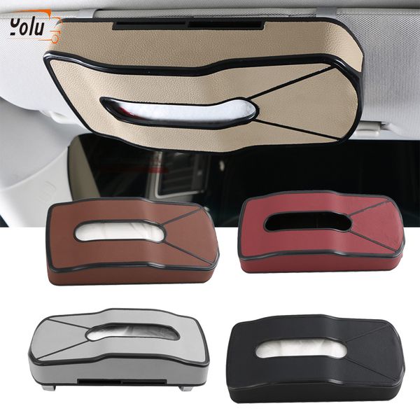 yolu multifunction car sun visor tissue box headrest hanging block type pu leather card holder paper napkin box organizer
yolu multifunction car sun visor tissue box headrest hanging block type pu leather card holder paper napkin box organizer
