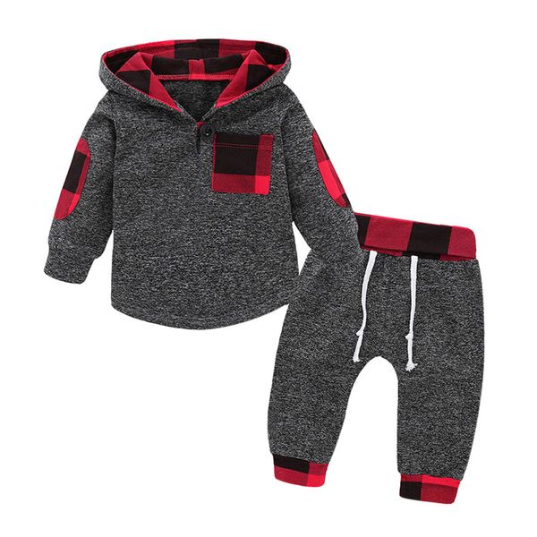 winter children sets kids cotton hooded clothes toddler baby boys girls plaid hooded pullover +long pants outfits 2019, White
winter children sets kids cotton hooded clothes toddler baby boys girls plaid hooded pullover +long pants outfits 2019, White