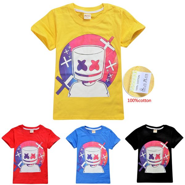 dj marshmello kids tee shirts 4 colors 6-14t kids boys girls cartoon printed cotton t shirts tees kids designer clothes jy141, Blue
dj marshmello kids tee shirts 4 colors 6-14t kids boys girls cartoon printed cotton t shirts tees kids designer clothes jy141, Blue