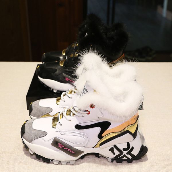 2019 winter new high-boots hip hop casual shoes women plus velvet warm sports women's boots british style, Black
2019 winter new high-boots hip hop casual shoes women plus velvet warm sports women's boots british style, Black