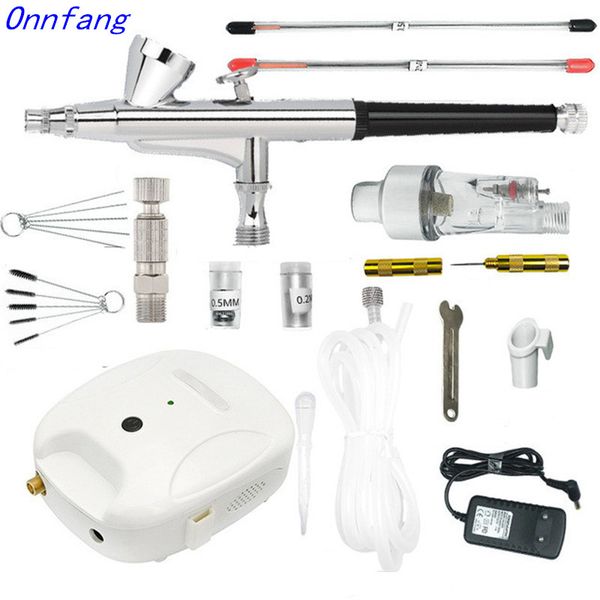airbrush compressor set gravity 0.4mm&0.3mm 2cc&7cc double action spray gun kit for beauty art body painting cake model spraying
airbrush compressor set gravity 0.4mm&0.3mm 2cc&7cc double action spray gun kit for beauty art body painting cake model spraying