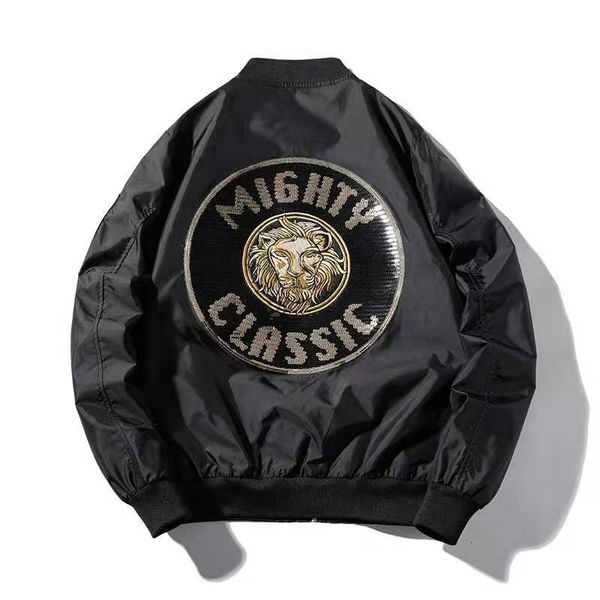 mens designer jackets luxury embroidered lion letters ma1 bomber jacket autumn thin winter thick coats men badge sports flight coat s-3xl, Black;brown
mens designer jackets luxury embroidered lion letters ma1 bomber jacket autumn thin winter thick coats men badge sports flight coat s-3xl, Black;brown