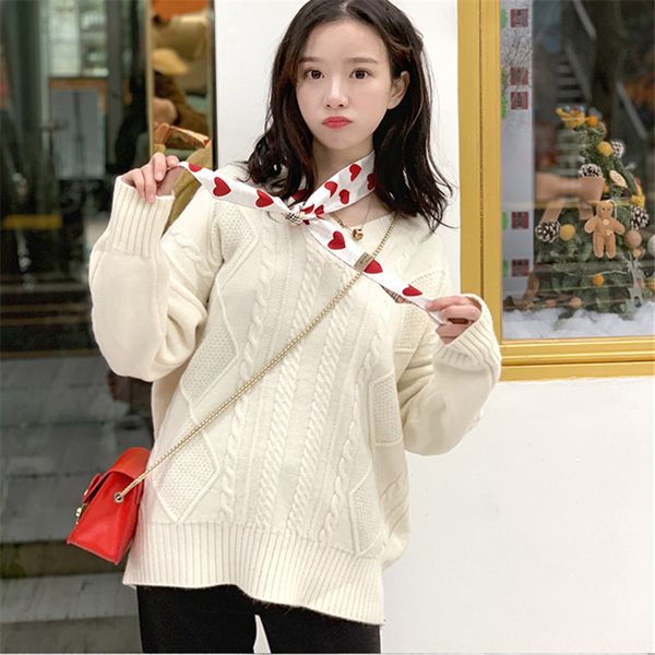 twist solid v-neck slim long sleeve fashion winter pull femme knitted sweater pullover new 2019 female women stripe jumper, White;black
twist solid v-neck slim long sleeve fashion winter pull femme knitted sweater pullover new 2019 female women stripe jumper, White;black