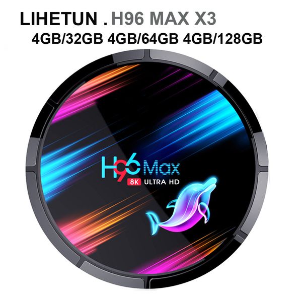 h96 max x3 android 9.0 tv box amlogic s905x3 2.4g 5g dual brand wifi bt4.0 4gb 32gb 8k set box
h96 max x3 android 9.0 tv box amlogic s905x3 2.4g 5g dual brand wifi bt4.0 4gb 32gb 8k set box
