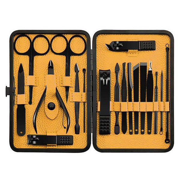 18pcs nail clippers set with storage case stainless steel manicure pedicure grooming tools kit xjs789
18pcs nail clippers set with storage case stainless steel manicure pedicure grooming tools kit xjs789